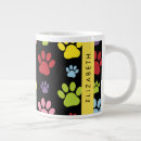 Recherche de motif chien tasses Monogramme