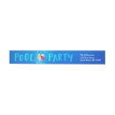 Search for beach ball return address labels Pool party