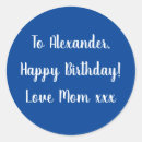Search for happy birthday name stickers Modern