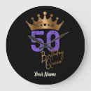 Search for 50th birthday clocks Fifty