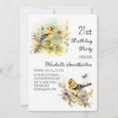 Search for bird lovers invitations Nature