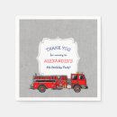 Search for fire truck napkins Baby shower