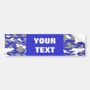 Search for camouflage bumper stickers Blue
