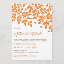 Search for heart leaf tree wedding invitations Rustic