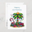 Search for beach scene christmas cards Palm tree