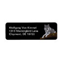 Search for gray wolf return address labels Timber