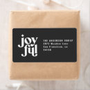 Search for monochrome return address labels Chic