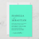 Search for mint wedding invitations Modern