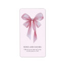 Search for baby girl shower return address labels Watercolor