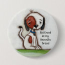 Search for rescued dog buttons Puppy