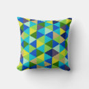 Search for peacock blue pillows Geometric
