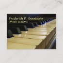 Recherche de affaires de professeur de piano cartes visite Leçons