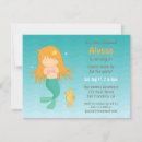 Search for sea horse birthday invitations Party