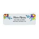 Recherche de girly floral return address labels Baby