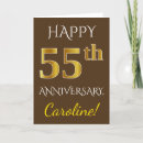 Search for 55th anniversary cards Elegant
