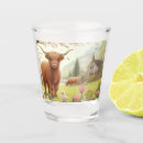 Search for cow shot glasses Floral
