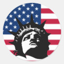 Search for lady liberty stickers Red white and blue