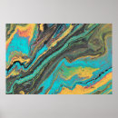 Recherche de marbre vert posters Liquide