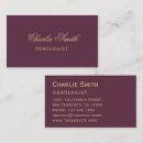 Recherche de golden business cards Simple