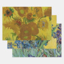Recherche de peinture de tournesol papier cadeau Van gogh