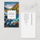Search for rivers business cards Rocks