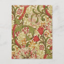 Recherche de william morris cartes postales Vert