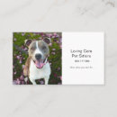Search for dog business cards Sitter