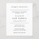Search for bubble invitations Bride