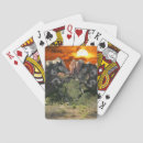 Search for black horse playing cards Sunset