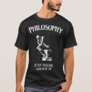 Recherche de helvetica tshirts Philosophe
