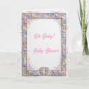 Search for pastel baby shower cards Newborn