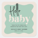 Search for mint green baby shower stickers Gender neutral