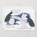 Search for vintage peacock wedding invitations Classic