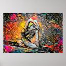 Search for abstract yoga art Colourful