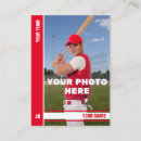 Search for baseball chubby business cards Keepsake
