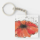 Search for poppy flower keychains Decorative