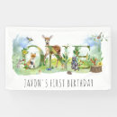 Search for woodland banners Watercolor