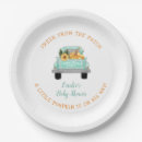 Search for fall baby shower plates Watercolor