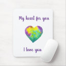 Search for love design mousepads Minimalist