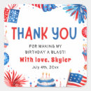 Search for 4th birthday stickers 4th of july