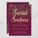 Recherche de ruby invitations Doux 16