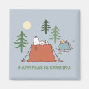 Search for camping magnets Peanuts
