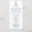 Search for nautical wedding programs Beach