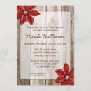 Search for poinsettia bridal shower invitations Winter
