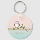 Search for owl cartoon keychains Blue