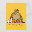 Recherche de méditation cartes postales Lapin