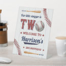 Search for baseball welcome signs Boy