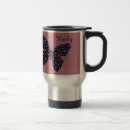 Search for butterflies travel mugs Violet