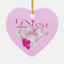 Search for diva ornaments Girly