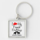 Search for love french bulldog keychains Bulldogs